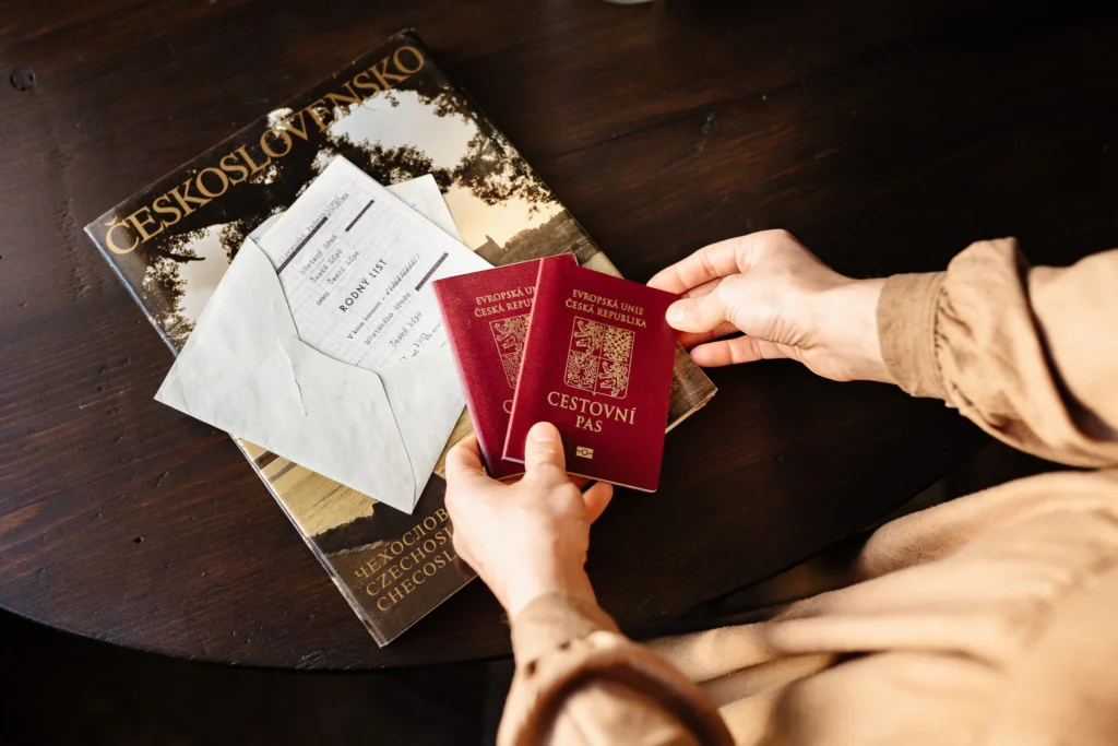 citizenship documents and passports