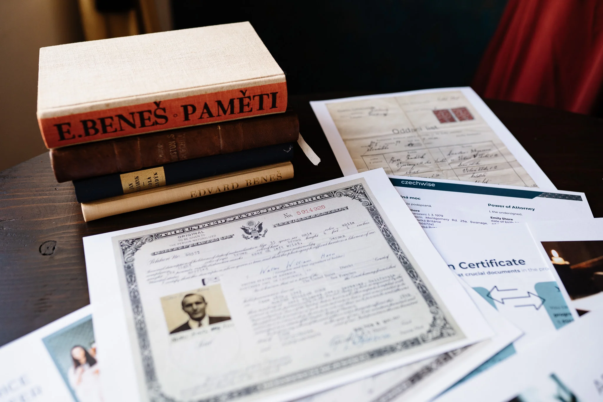 Czech citizenship documents