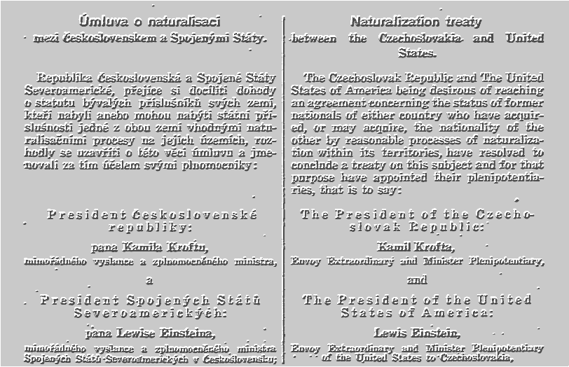naturalization treaty